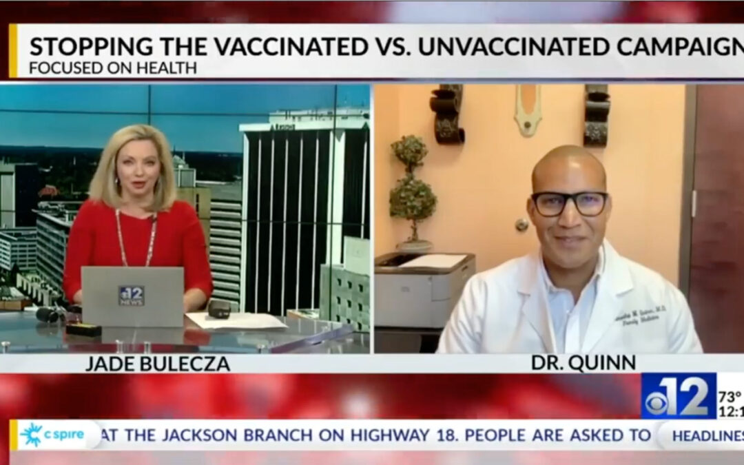 “We have to consider that everyone has a different path.”— Dr. Timothy Quinn, Guest of WJTV-12 News
